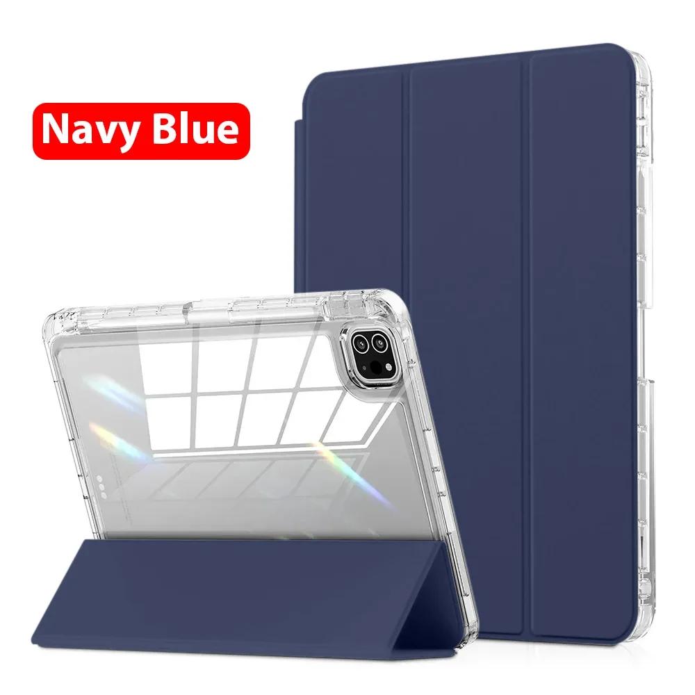 For New IPad A16 Air 11 th M3 M2 6 5 4 3 10 9 10th 9 8 7 th Generation iPad Pro M5 11 13 M4 12.9 inch Mini 7 A17 HD Acrylic Case