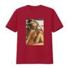 FARRAH FAWCETT Vintage Red Bathing Suit Print T Shirt Retro Style High Quality Fabric Small Size vintage Washed streetwear