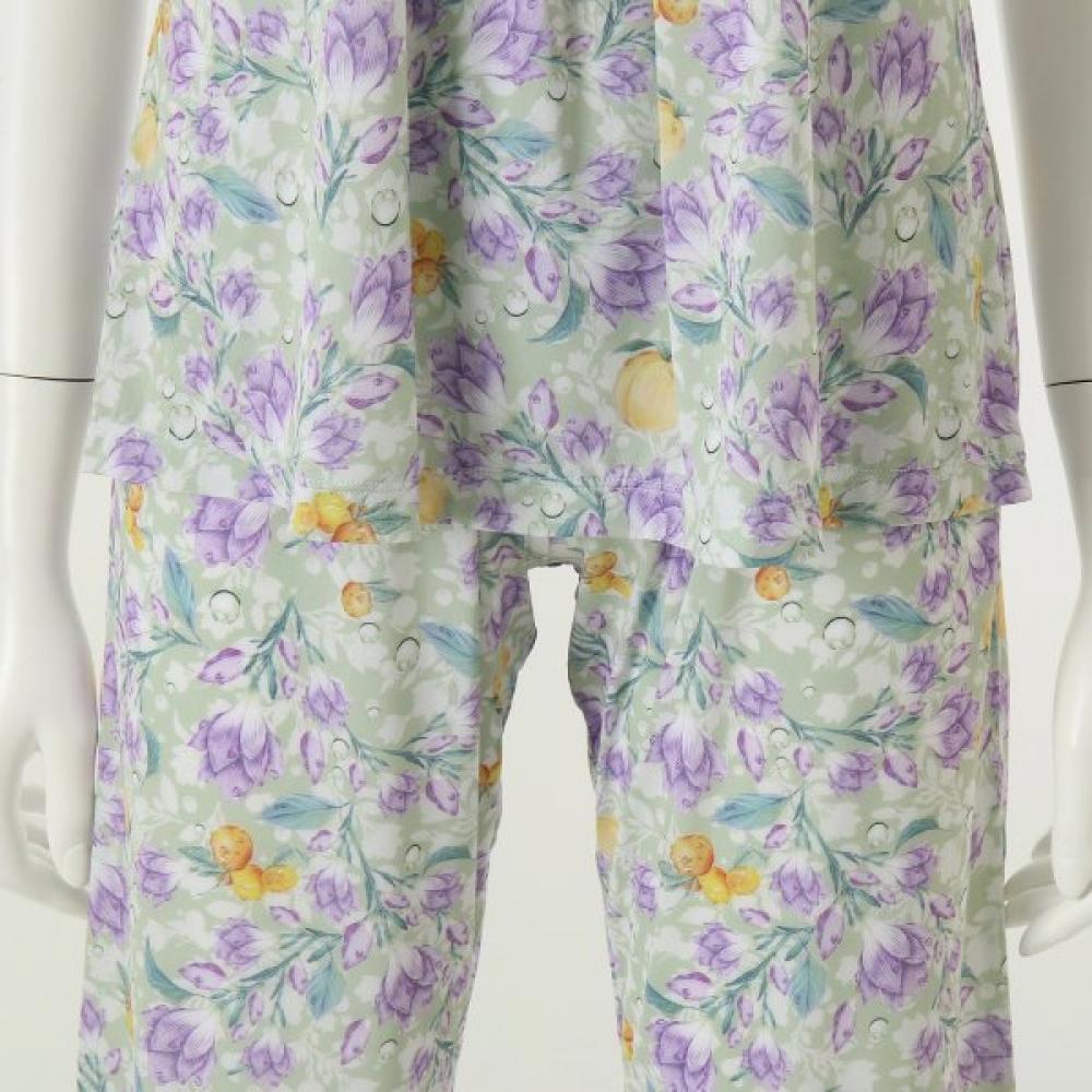 Wacoal Women S Indoor Wear Dot Flower Top Single Item [wpa882wS]
