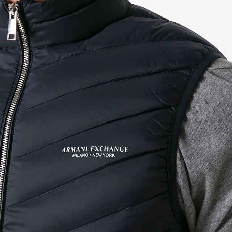 Armani Exchange Жилет на молнии с принтом логотипа 8NZQ52-ZNW3Z-5578