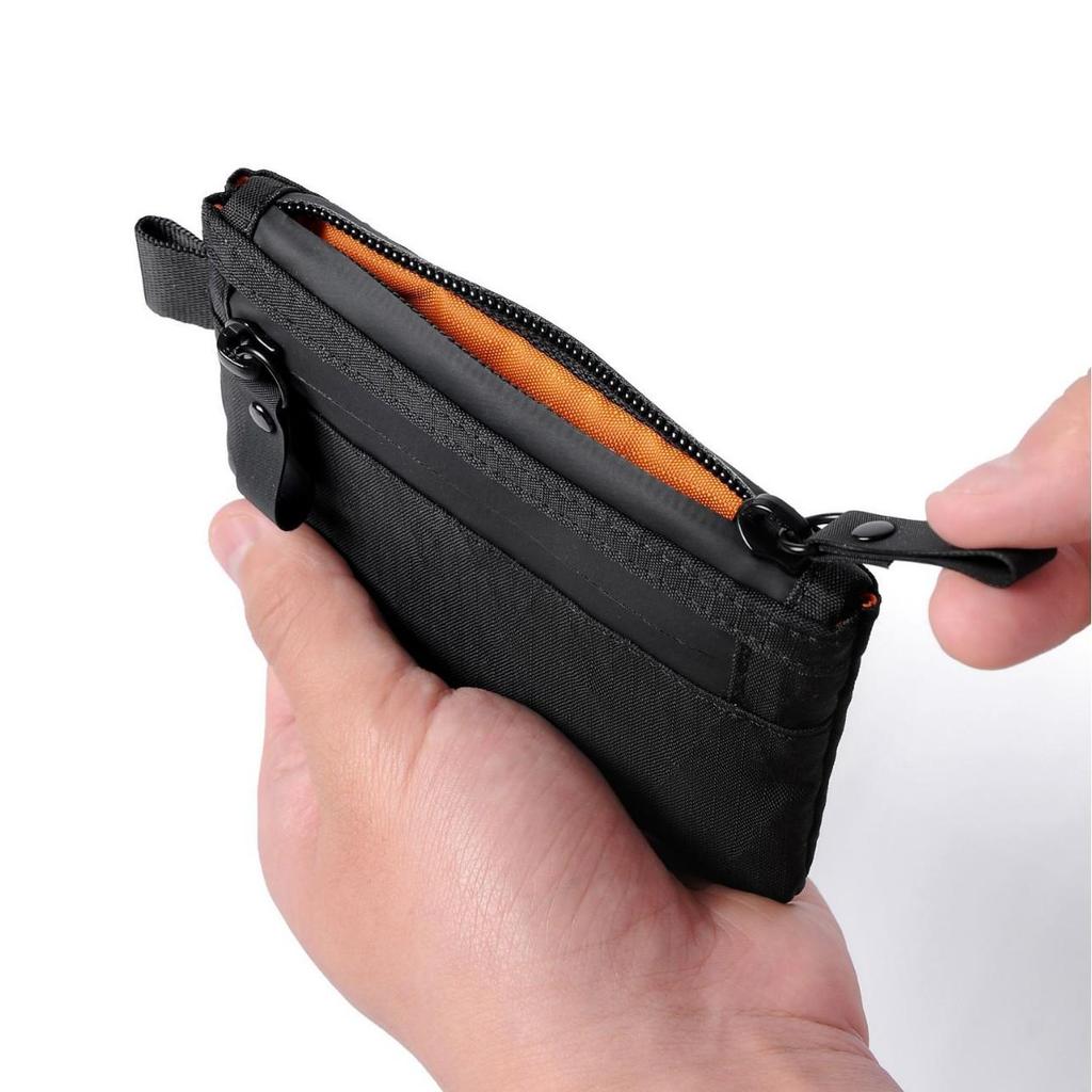 Сумка для документов из нейлона X-PAC с защитой и RFID-защитой от кражи, кошелек для монет/картхолдер