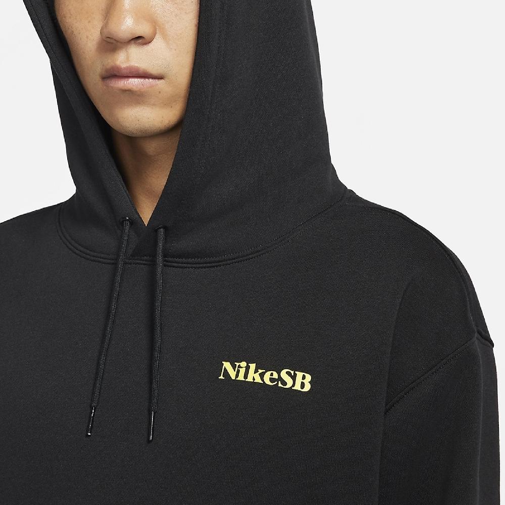 Nike Sweatshirts Men's Black Hooded Moderate Regular DA4256-010