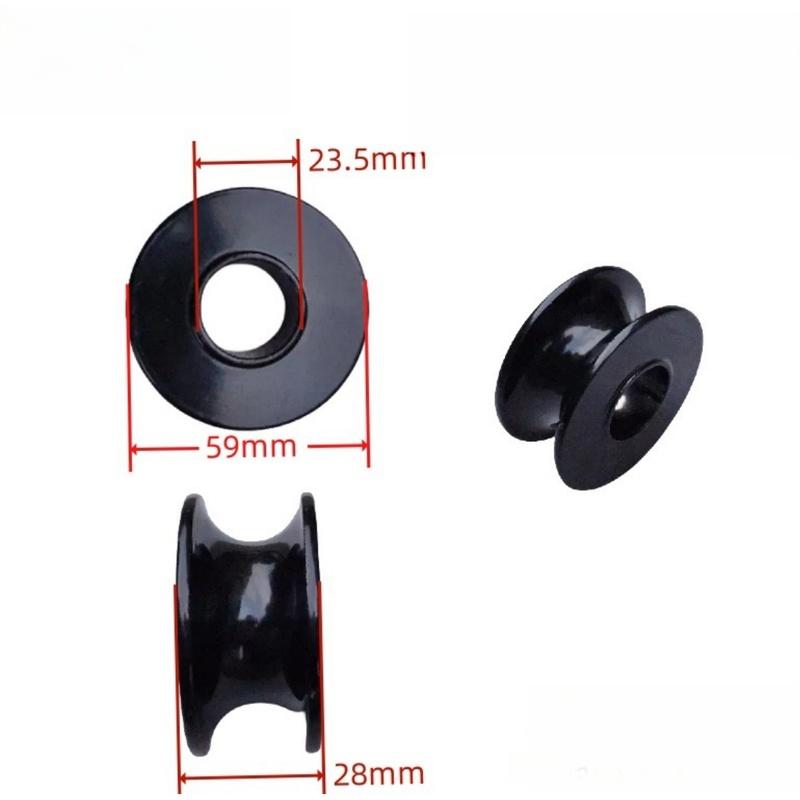 Pulley Block For U-Hook Loop Hook Trailer Rope Automobile 4X4 Off Road 3/4 D Ring Shackle Pulley 4.75T Block