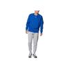 Under Armour Rival Fleece FW24 Свободный Теплый Свитшот с Круглым Вырезом и Длинным Рукавом Мужской свитшот Технически-Синий Белый 1379755-432
