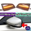 Dynamic Turn Signal LED Rearview Mirror Indicator Blinker Repeater Lamp for Volvo S40 Pre-facelift 2004-2007 V50 05-08 C70 06-09