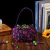 Pumpkin Candy Bucket Decorative Spider Goodie Bags Bat Candy Bag Multi-Functional Skull Head Candy Bucket For Table Decorations