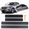 Car Door Guard Protector Sticker Carbon Fiber Waterproof PVC Easy Installation Side Step Guard