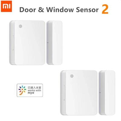 2024 Оригинальный датчик открытия/закрытия двери и окна 2 Bluetooth 5.1 Обнаружение света Записи открытия/закрытия с приложением Mijia