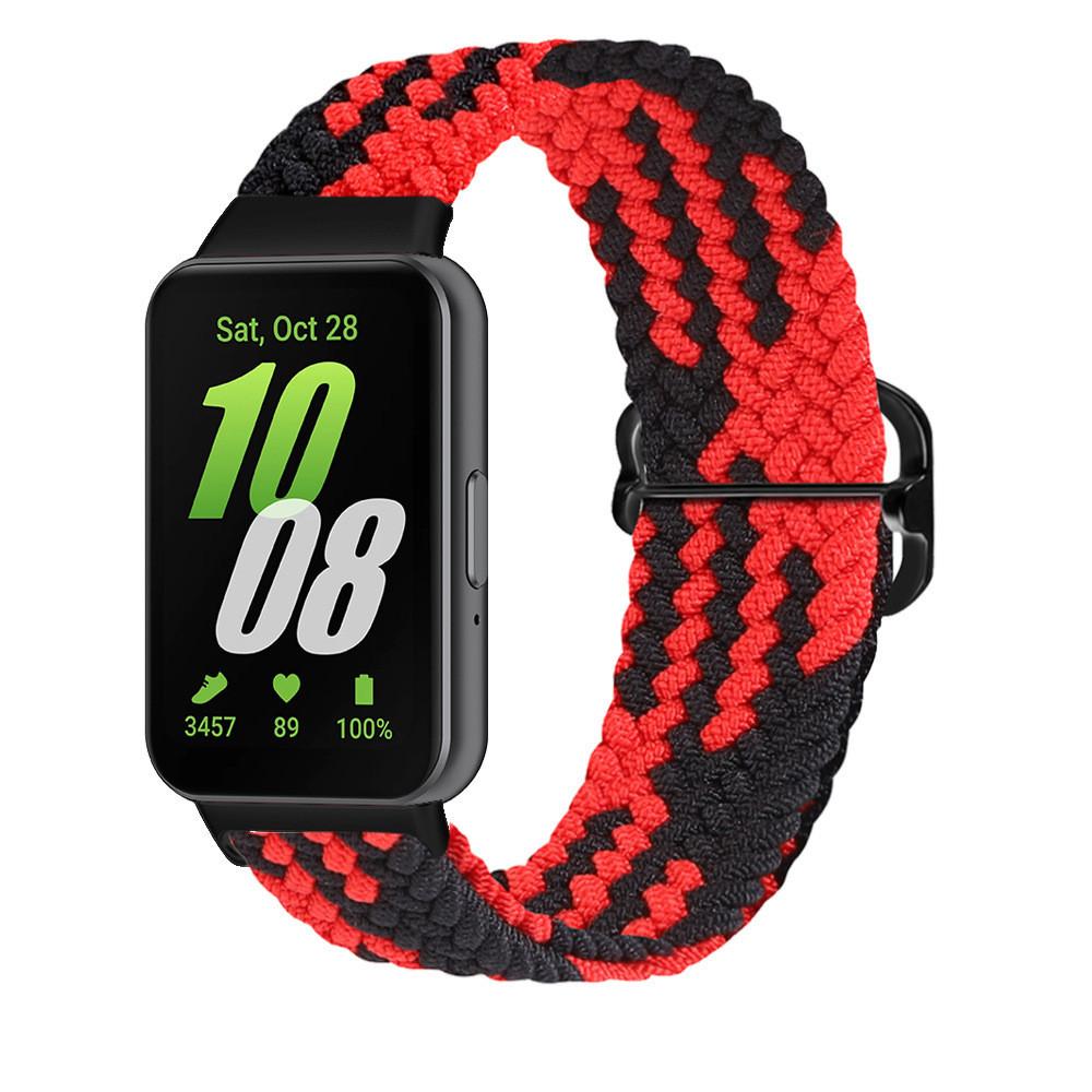 Регулируемый нейлоновый ремешок для Samsung Galaxy Fit 3, дышащий сменный аксессуар, эластичный браслет для ремешка Samsung Fit 3