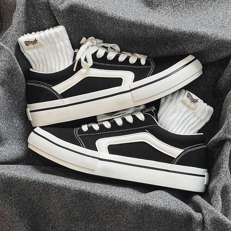 Модные повседневные парусиновые туфли унисекс, модные кроссовки на шнуровке для пар, повседневная обувь для скейтбординга в стиле хип-хоп, мужские вулканизированные туфли для тенниса