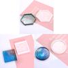 Подставки-подносы Формы для подстаканников Силиконовые формы для DIY Подставки под стаканы Квадратные, круглые, шестиугольные формы для эпоксидной смолы DIY Декор для дома