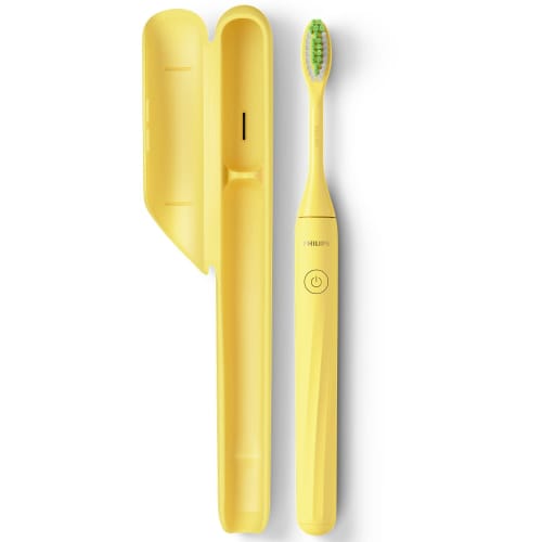 Philips Electric Toothbrush Sonicare Philips One (with Compact Travel Case) HY1100/32 Mango