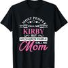Кирби Подарок Имя Смешной День Матери Персонализированная Женская Мама Футболка