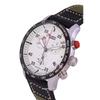 Zeppelin Eurofighter Chronograph Leather Strap Beige Dial Quartz 7298-5 72985 100M Мужские часы