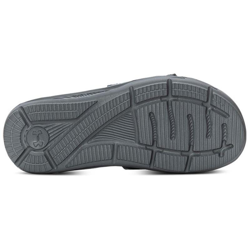 Under Armour Ignite VI Graphic FB Slides Women Steel Grey 3023767-103