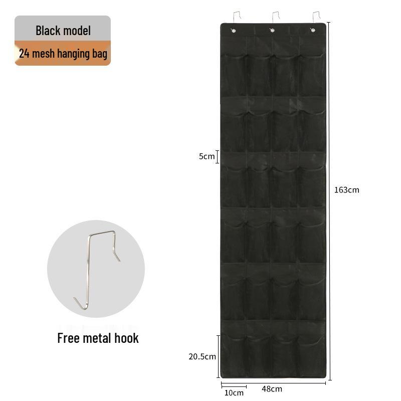 Over-the-Door Multi-Layer Shoe Hanging Organizer for Dorms