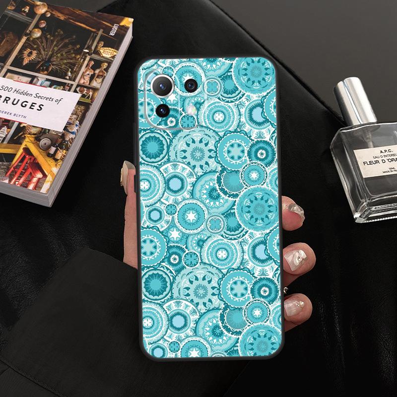 Moroccan Tile Case For Xiaomi 14T Pro 11T 12T 13T 13 14 15 Ultra POCO X7 Pro X3 X5 X6 M6 F5 F6 Pro Cover