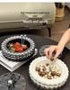 Керамическая миска для фруктов и конфет для стола в гостиной - Дисплей и ящик для хранения новогодних закусок