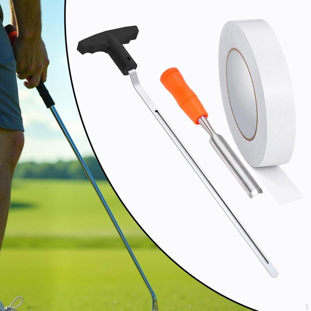 Удалитель ленты для гольф-грипа Легкое отклеивание Аксессуары Сталь Нескользящий Инструмент для удаления
