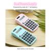 Mini Cute Calculator 8 Digits Display Solar & Battery Dual Power Portable Electronics Calculator
