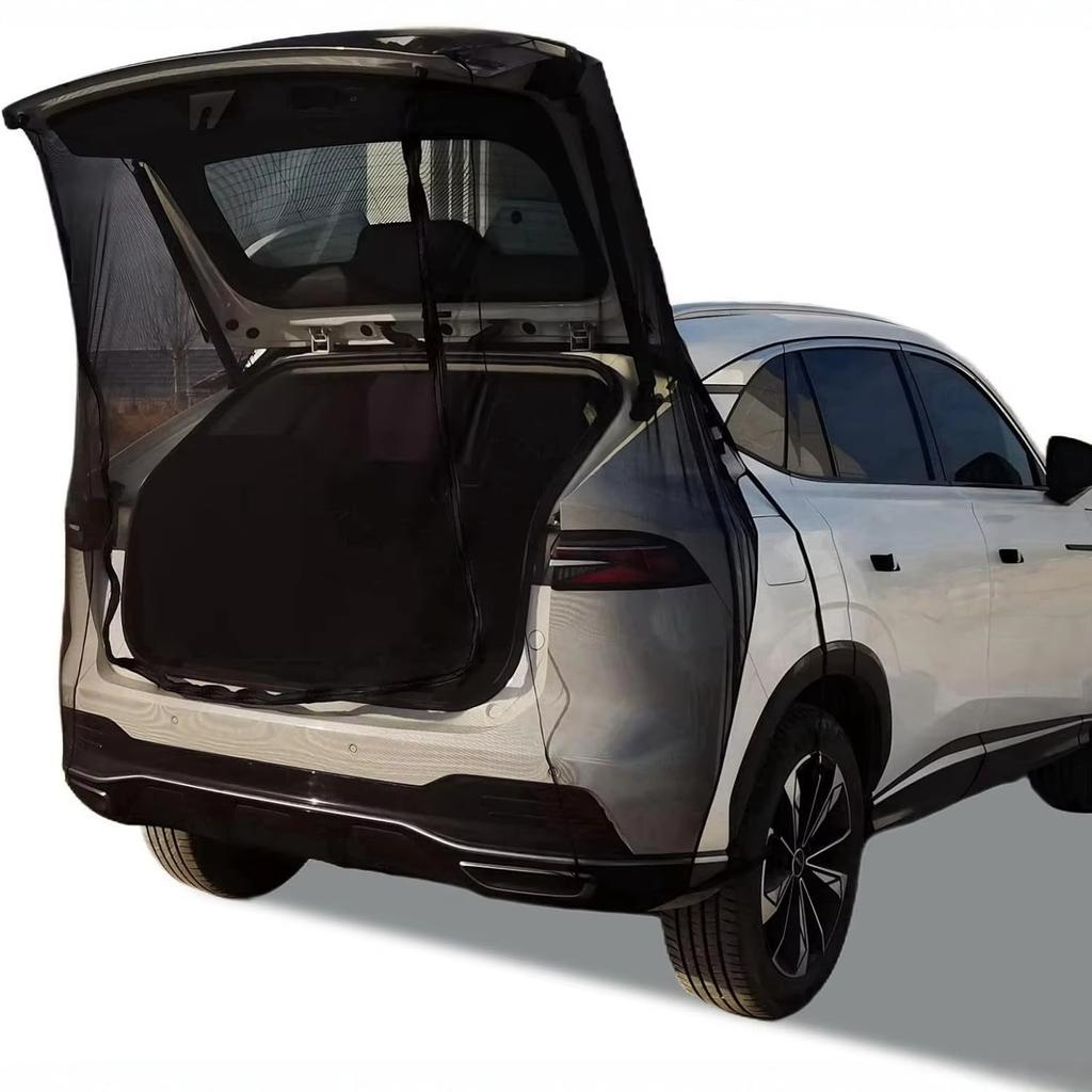 Car Screen Self Driving Mosquito And Insect Net Bag Outdoor Camping Ventilation Trunk Breathable Mesh Cover