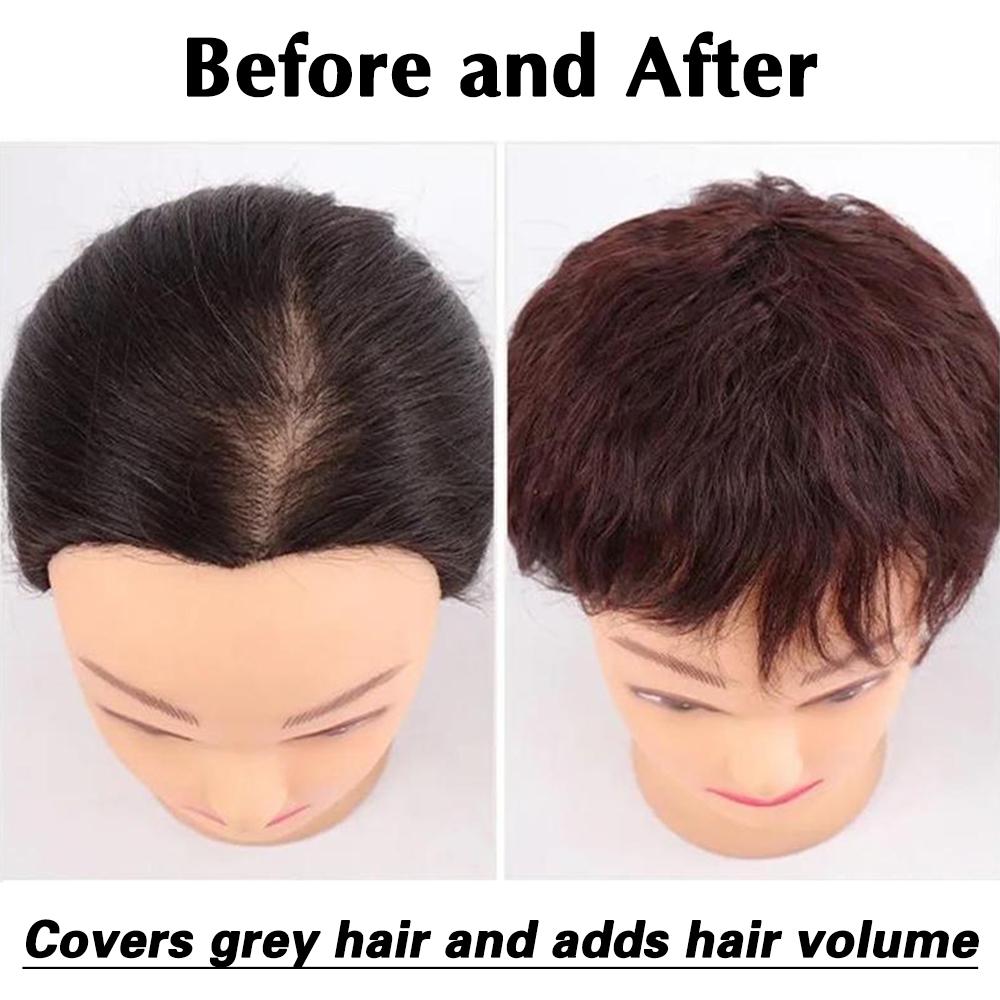 XINRAN Synthetic Short Curly Clip In Bangs Natural Hairpiece For Women Hair Pieces Bangs Toppers For Hair Loss