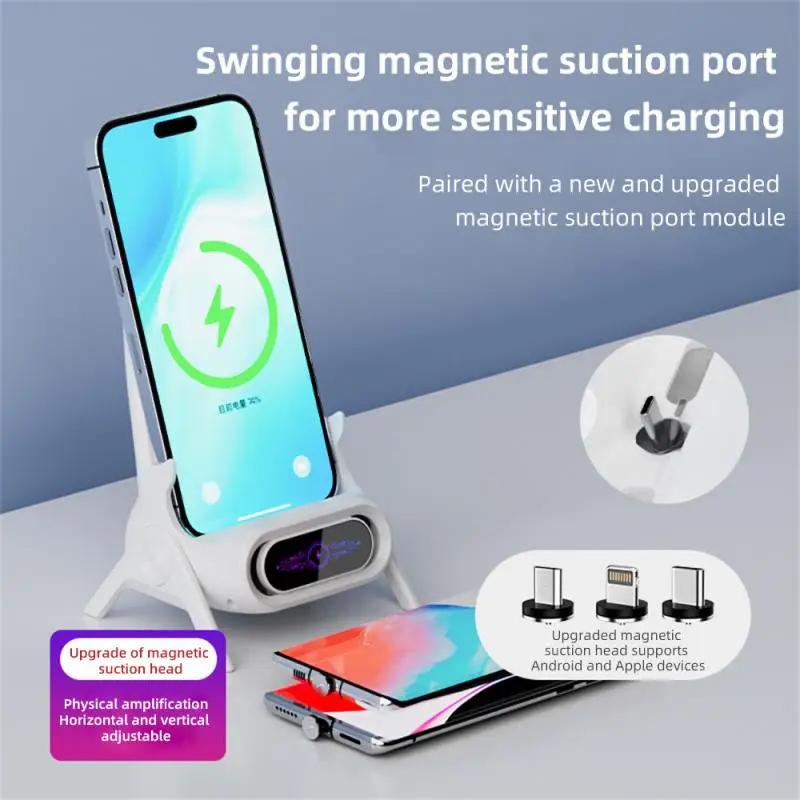 Desktop Wireless Fast Chargers Universal Mobile Phone Fast Charging Bracket For Phone Tablet Supports Full Brand Lazy Chair