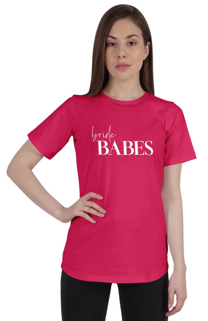 Inkdotpot Футболка Bride Babes Футболки для девичника невесты Свадебные