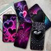 Роскошный Чехол для Телефона с Дизайном Любовь Для Motorola G85 Edge 50 G24 G35 G14 G04 40 G72 G34 G G54 G13 G32 5G Черный