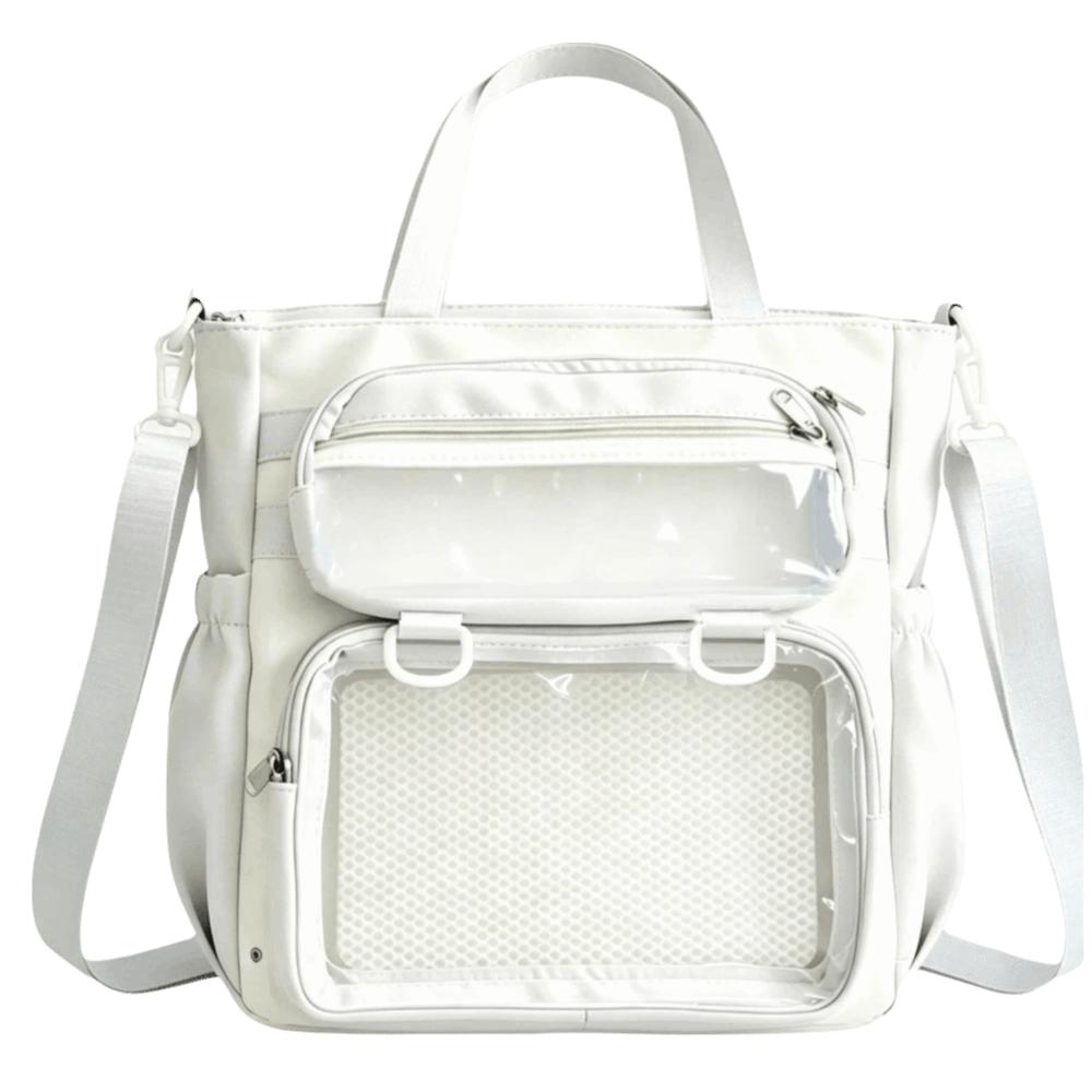 Multi-color Shoulder Bag Cream Color Crossbody Bag Fashionable Portable Tote Bag Women