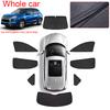 Car Black Window Privacy Sunshade For MITSUBISHI ASX 2016-2024 Auto Anti-UV Heat Insulation Protect Cover Interior Accessory