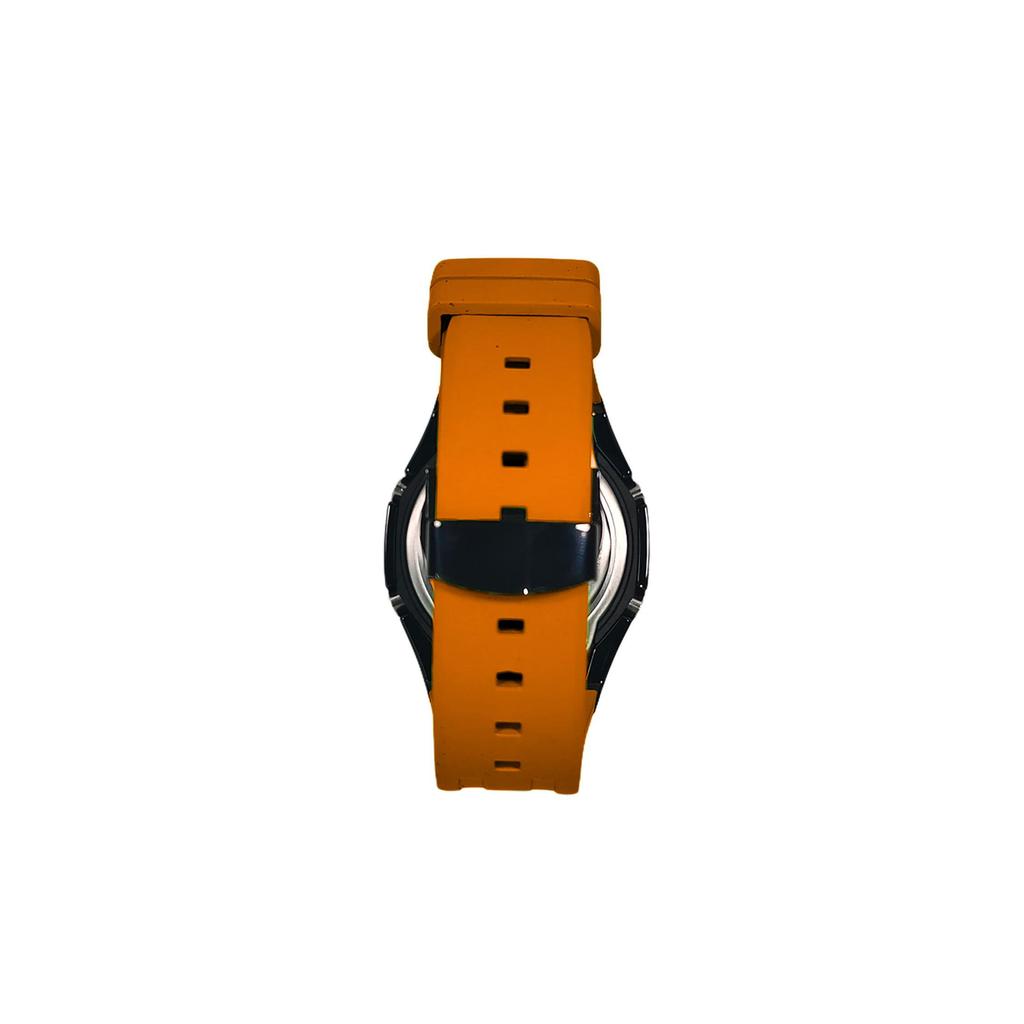 Casio Мужские часы с ЖК-дисплеем и аналоговым двойным дисплеем, серия 44 мм, черные, GA-2100-1A4(Watch3--)