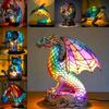 Metal Bebetter Flat Tabletop Decoration Home Animals Table Lamp Supplies Series