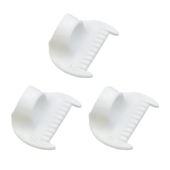 3 шт. Шаблон для шитья большого пальца, направляющая для ручного шитья, линейка для оверлока