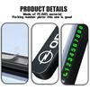 Car Temporary Parking Phone Number Digital Moving Number Plate For Opel Meriva Mokka Grandland Vectra Zafira Vivaro Antara
