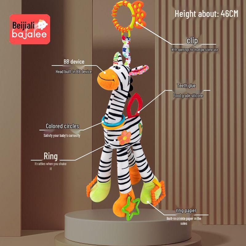 Подвесная погремушка-колокольчик для детской коляски и кроватки