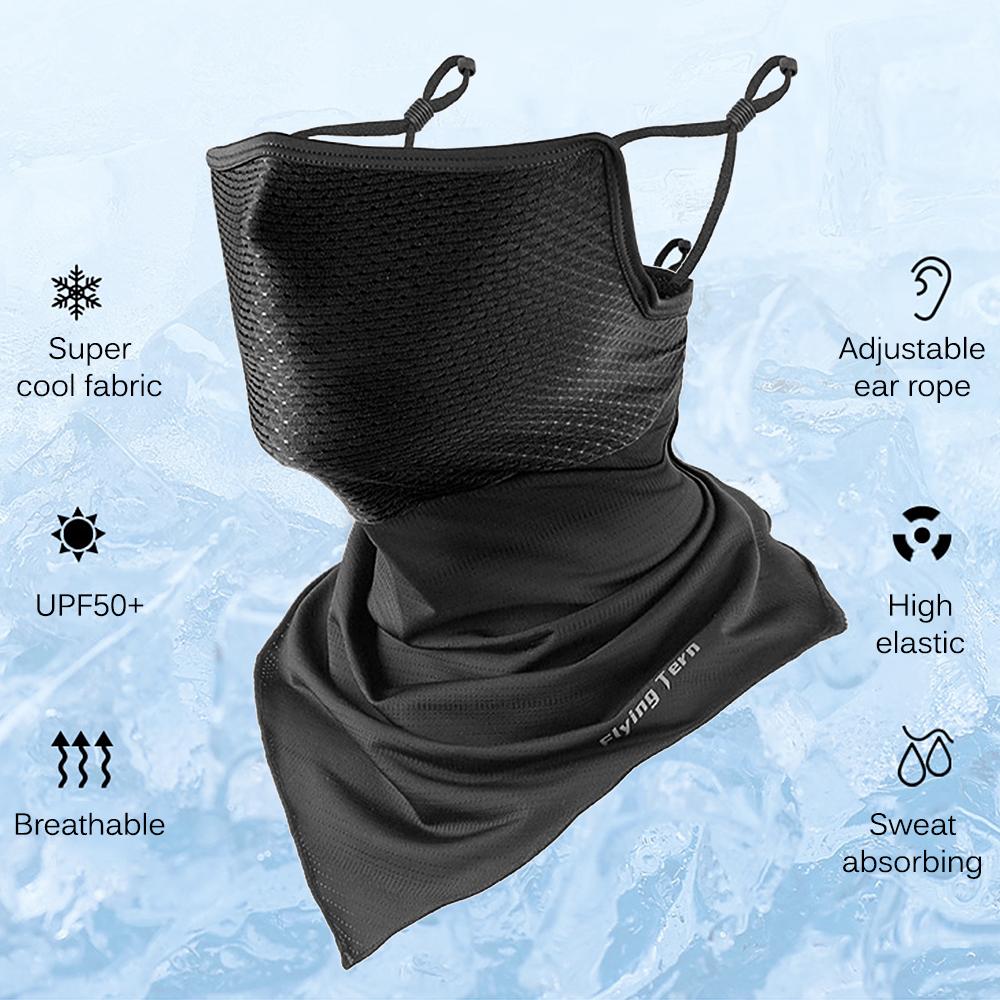 Breathable Cycling Face Cover Summer Sun Protection Face Scarf Mask Bandana for Cycling Hiking