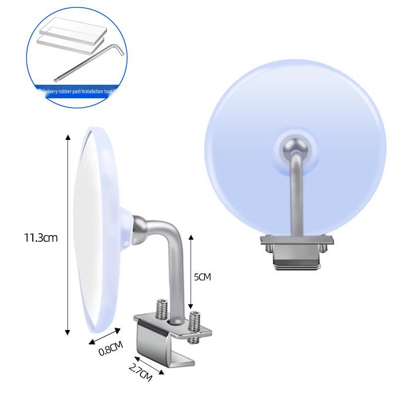 Круглое зеркало заднего вида 304 - Идеально для учебных автобусов автошкол, Широкоугольное, Подходит для малых транспортных средств