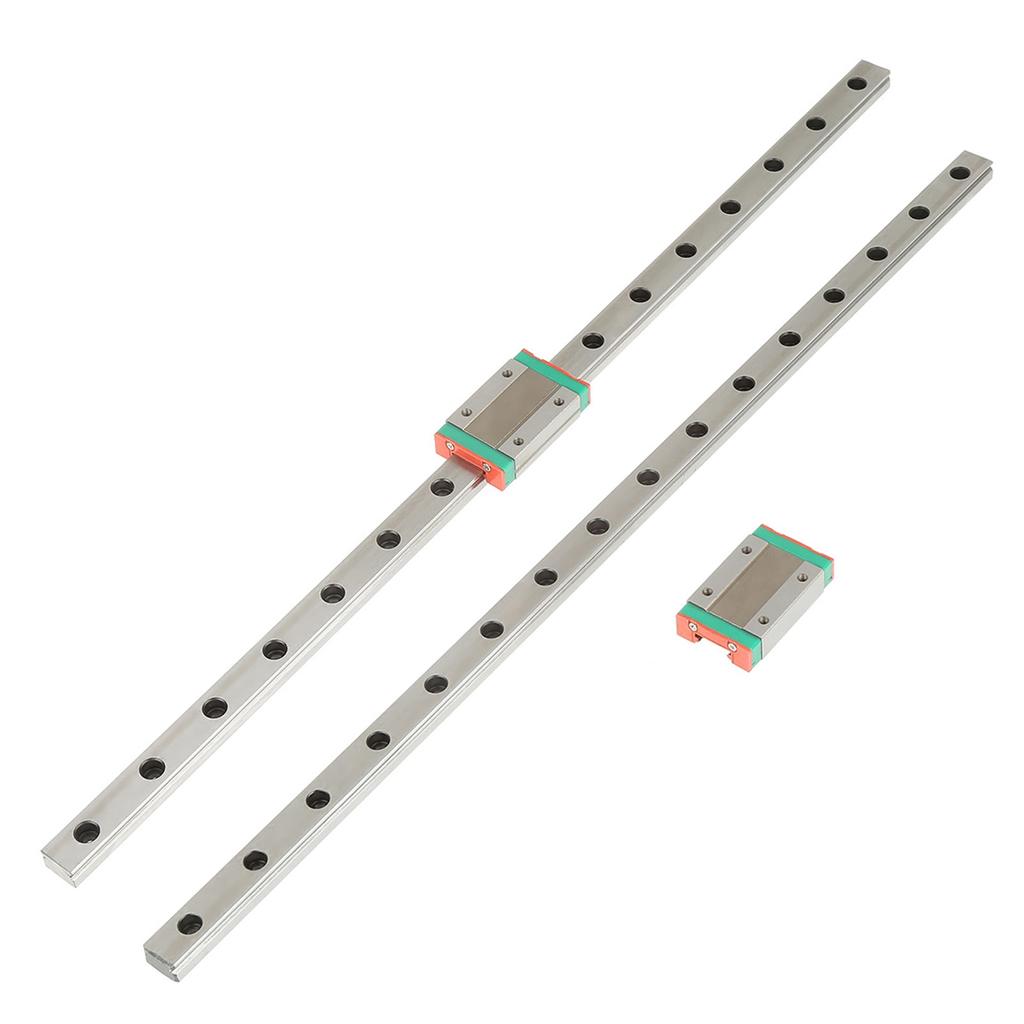 2pcs LML12H Linear Guide Rails 400mm Length with MGN12H Slide Blocks