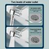 Anti-splash Kitchen Faucet Nozzle Water Saving 2-Mode Adjustable Sprayer Nozzle Tap Spray 720°Rotation Water Outlet Taps