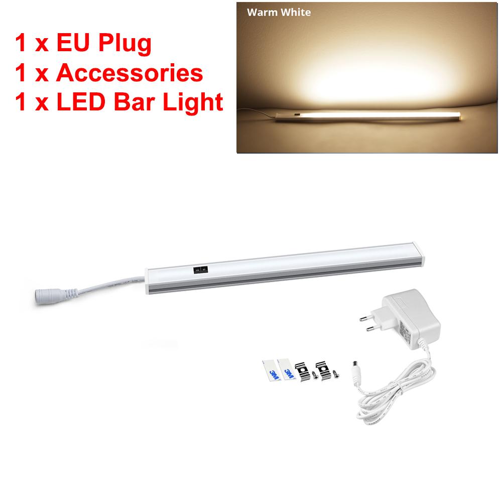 Lamp Eu Kitchen Plug Led Closet Light With Hand Sweep Sensor Switch Dc12v Bedroom Cabinet Led Night Light