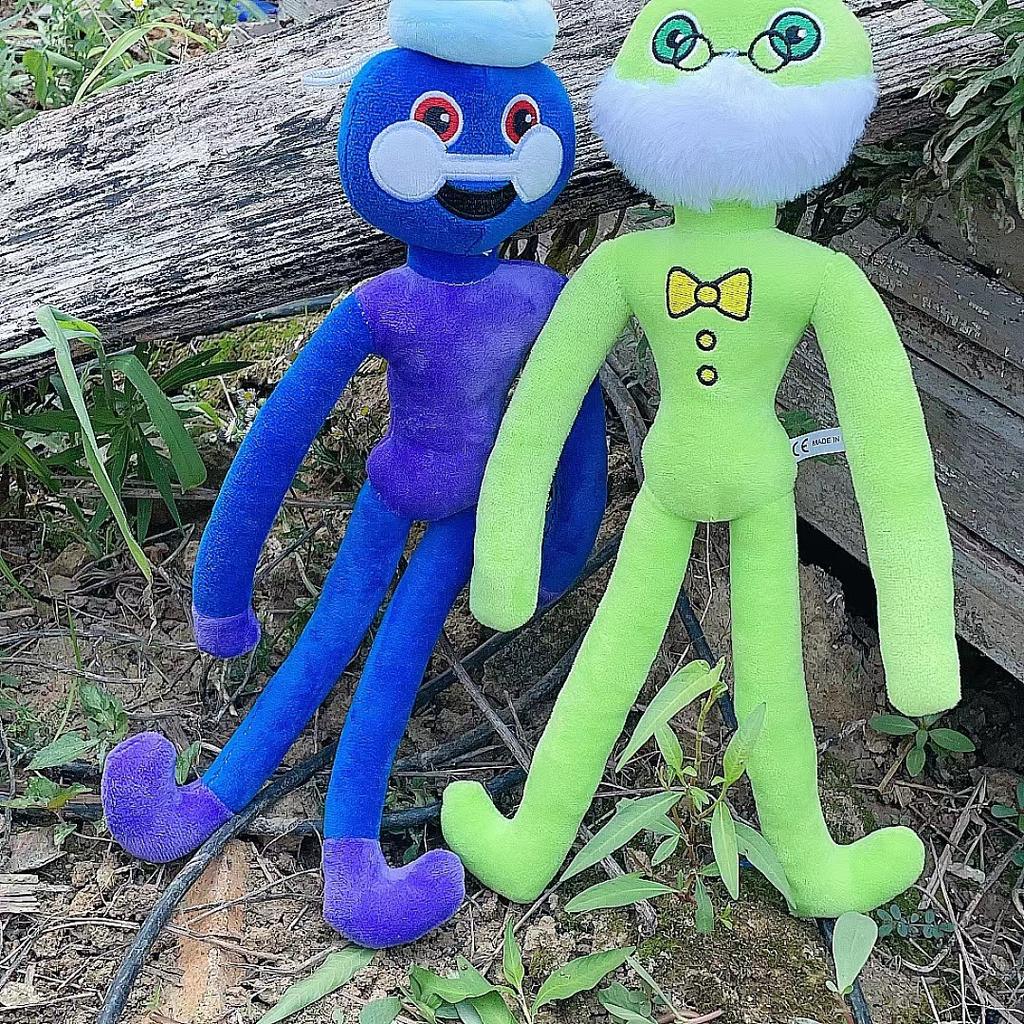Большая синяя кошка кукла длинные ноги мама POPPY Playtime игрушка Поппи дедушка бабушка плюшевая кукла