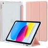 Case for iPad 11" / 10.9" - BOOLING - Silicone Protection - Reinforced Corners - Pencil Holder - Pink