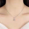 Xiaohongshu Snowflake Clavicle Necklace: Autumn Luxury for Women, Perfect Christmas Gift