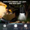 Pompe à air électrique - AIMOONSA - Mini Pompe à air 2 en 1 - Rechargeable USB - 5 buses - LED camping, 100 g