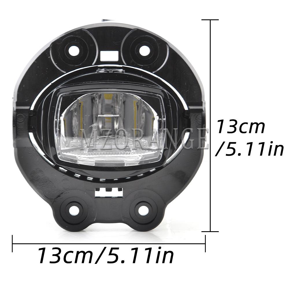 LED Fog Lights for Jeep Cherokee 2019 2020 2025 Headlights Fog Light Foglights Front Bumper Driving Lamp Car Parts 68410368AB