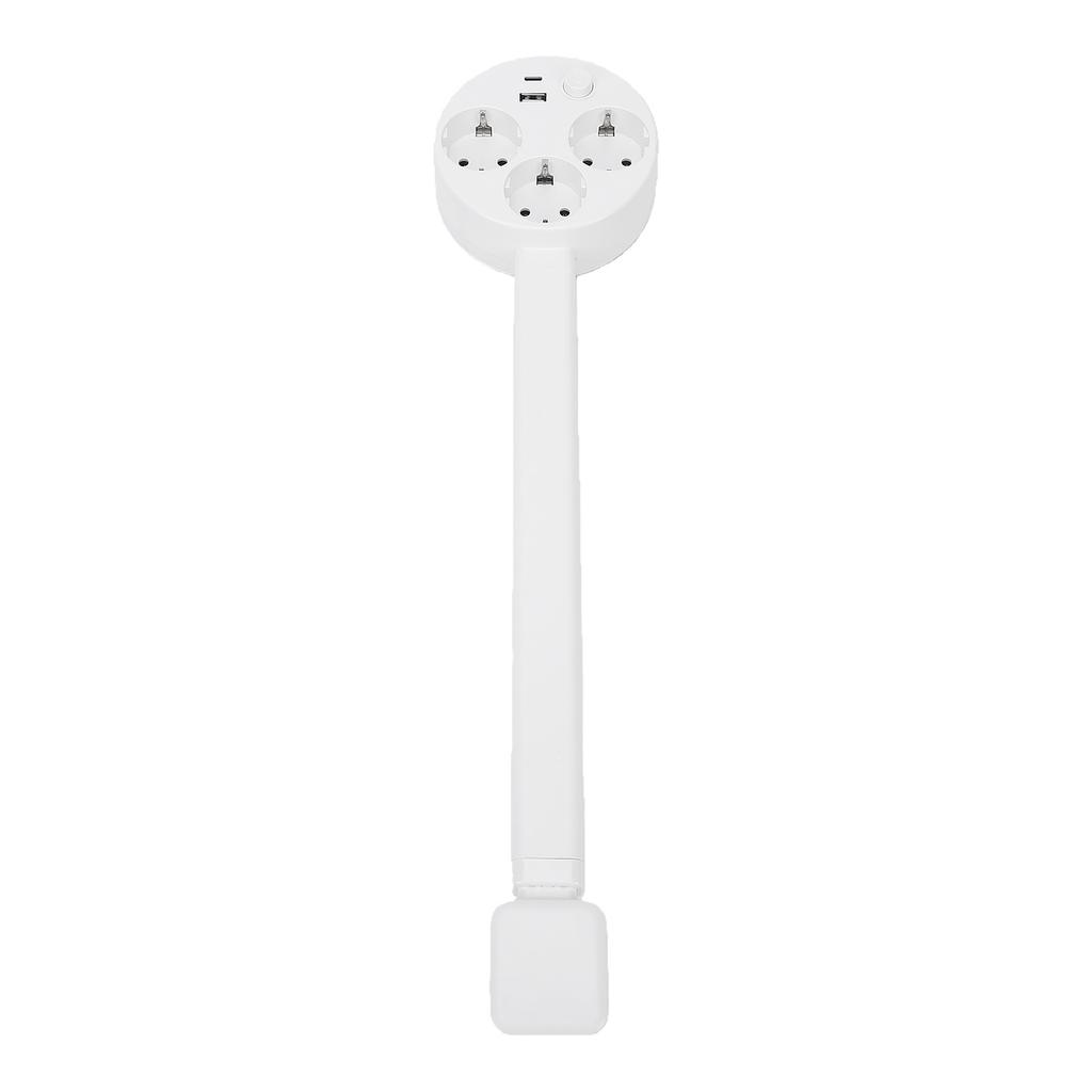 Удлинитель-розетка с USB A Type C, 3 розетки AC, дизайн 5 в 1, регулируемая, съемная вилка, удлинитель розетки, EU вилка