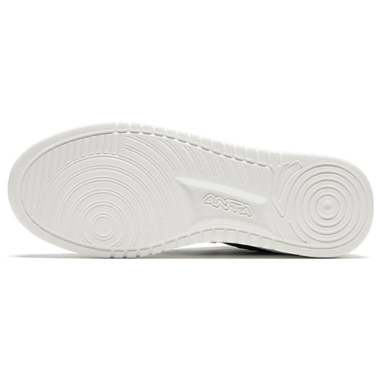 Anta Повседневные универсальные удобные нескользящие прочные низкие кроссовки для скейтбординга мужские кроссовки белые черные 912418001Q-3