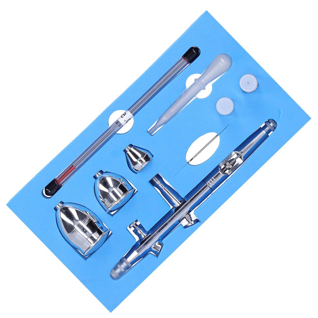 G1/8 Аэрограф Ручка Краскопульт Аэрограф Набор Художественные Принадлежности Инструменты Для Рисования Калибр 0.2мм 0.3мм 0.5мм