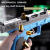 G17 Glock Pistol Can Repeated Shot Ejection Soft Bullet Gun Mechanical Repeating Children Toy Pistol Gift